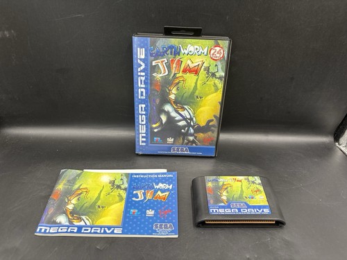 Sega mega drive - earthworm, jim