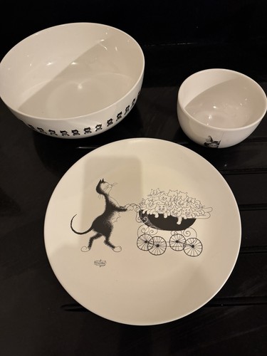 Debout cat design plate - design,