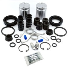 For VW Golf MK3 2.8 VR6 (1993-1997) 2x Rear Brake Caliper Repair Kits & Pistons