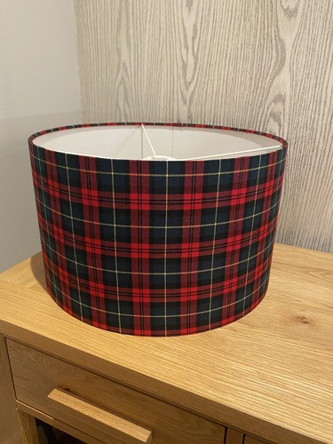 Handmade lampshade red and - handmade,