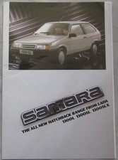 1987 Lada Samara Brochure