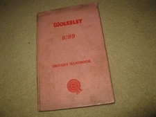 Wolseley 6/99 Driver's
