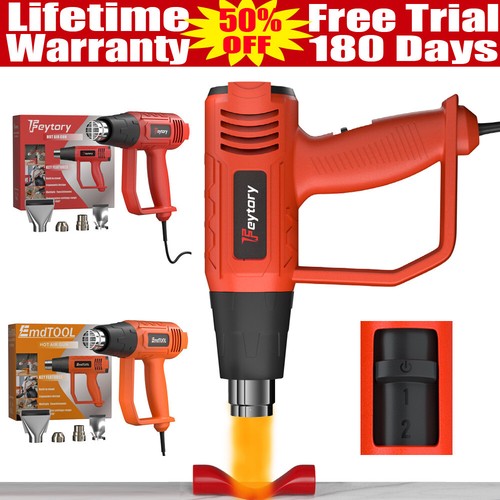 Electric heat gun - hot,