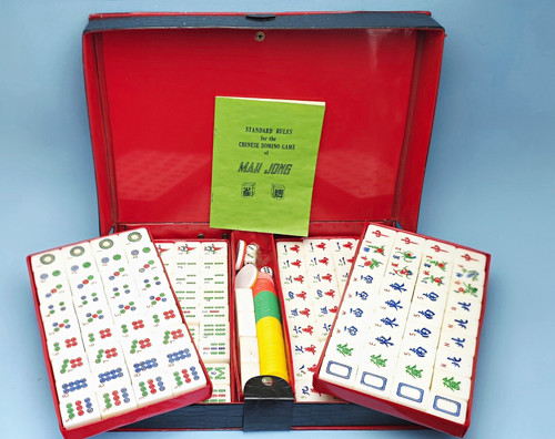 Vintage 1970s mah jong - vintage,
