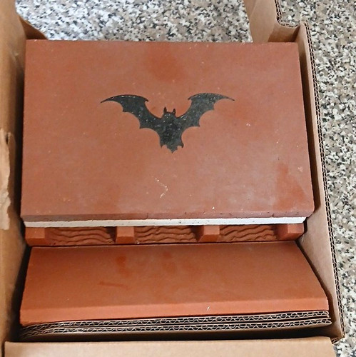 Red terracotta clay - red,
