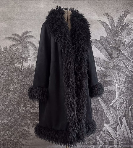 Luxury per una afghan coat - per,