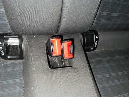 Vauxhall adam seat belt - adam, buckle