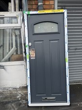Brand New Anthracite Grey Solidor Composite Door 930 X 2070 Mm