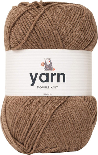 Korbond brown yarn 100g - brown,