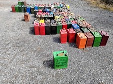 Vintage Petrol Jerry Can With