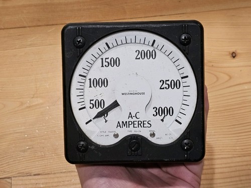 Westinghouse ammeter - ka-24,