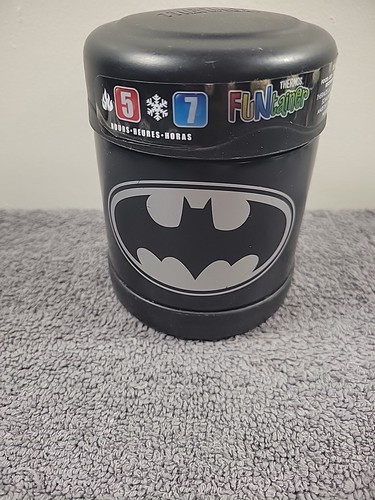 Batman black thermos funtainer - batman,