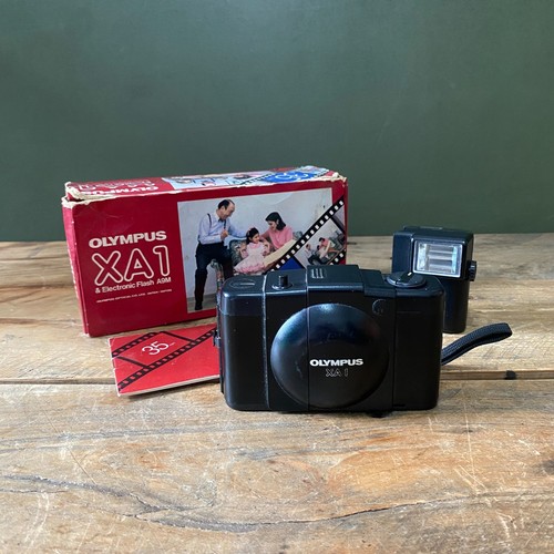 Vintage olympus xa1 camera - camera,
