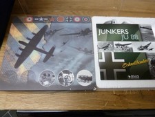 BOXED  JUNKERS JU88    BY ATLAS  / MINT CONDITION/was£24.99