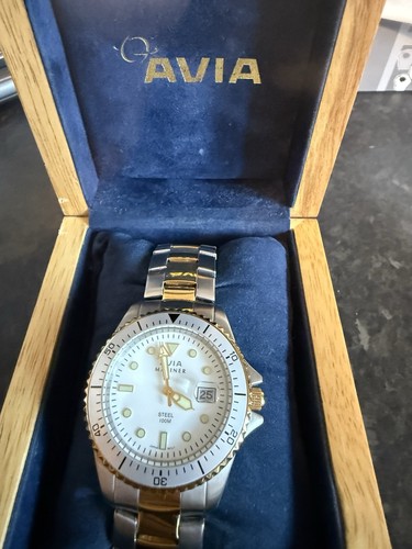 Avia stainless steel watch - avia,