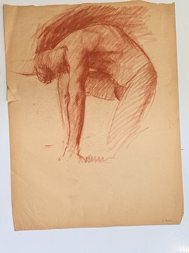 Vintage academic figure study - vintage,