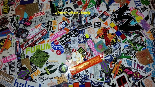Snowboard sticker lot santa - lot,