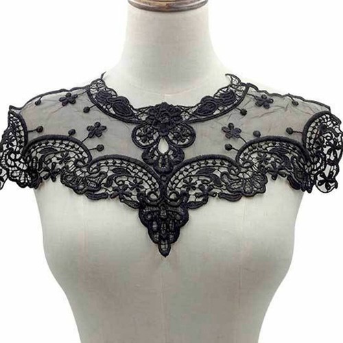 Venice collar flower applique - venice,
