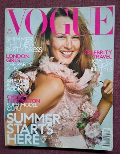 Vogue magazine 2000 july - magazine,