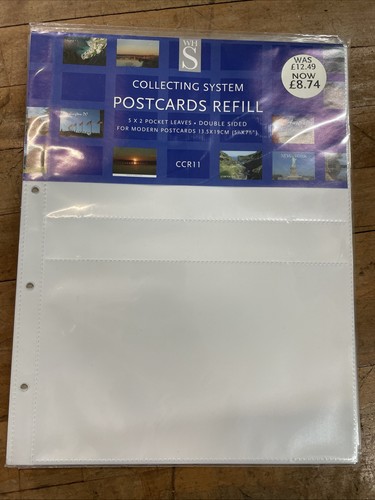 Whsmith postcard album refill - album,