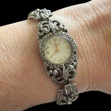 Art deco rone marcasite - art,
