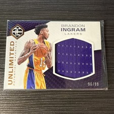Brandon Ingram 2016-2017 RC Big Patch /99 - Player Worn