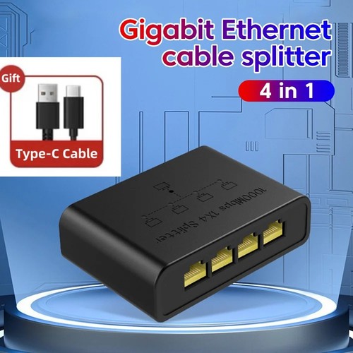 Rj45 gigabit ethernet - gigabit, splitter