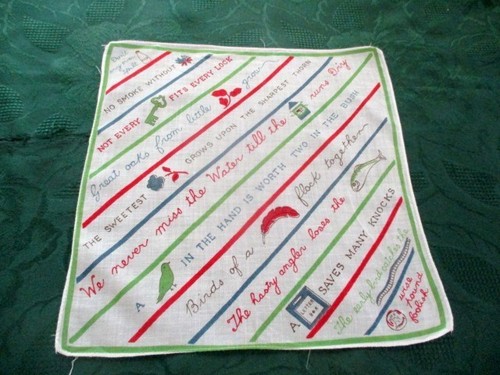 Vintage ladies handkerchief