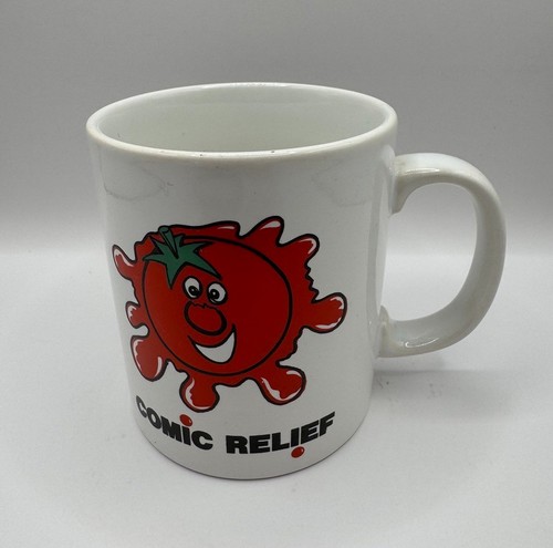 Vintage comic relief splat mug - comic,