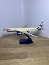 British Airways 777 Delftblue Daybreak 1:200 Plastic Model Rare Livery 25cm