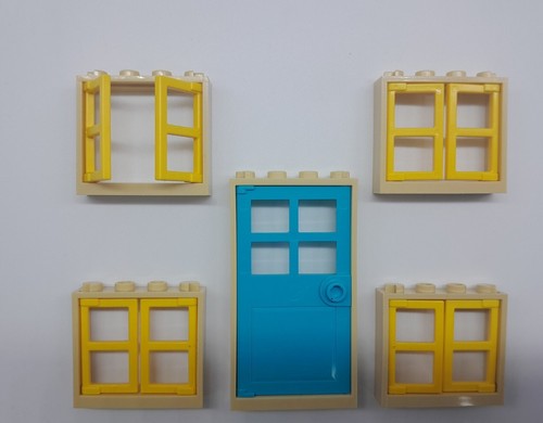 Lego windows door set - windows,