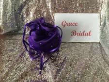 DIAMANTE DUCHESS SATIN DOLLY BAG PROM BRIDAL B/MAID FLOWER GIRL*UK MADE/SELLER*