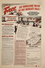 1939 Print Ad New Streamlined