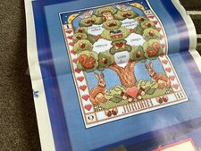 Sue Cook Family Tree Sampler Design cross stitch chart only /848