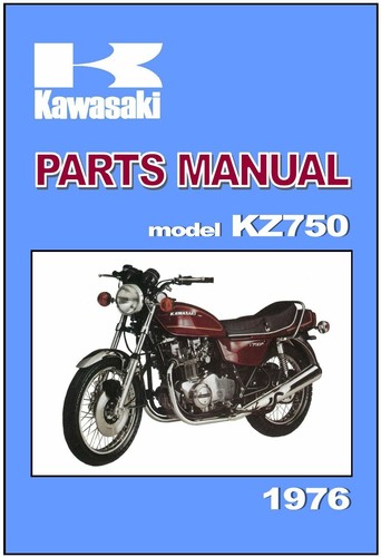 Kawasaki parts manual kz750 - kawasaki,