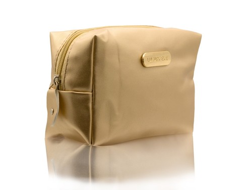 Gold portable makeup - gold,