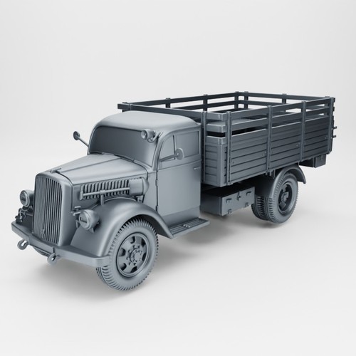 Opel blitz tons model - 3,