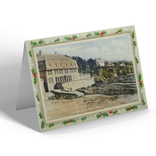 Xmas notelet vintage - xmas,