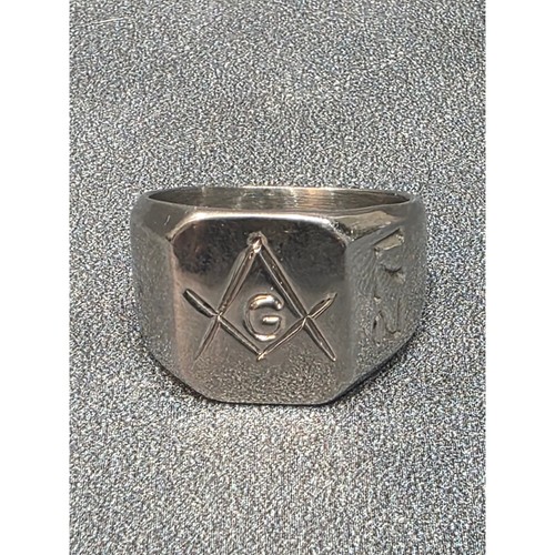Vintage masonic signet - vintage, ring