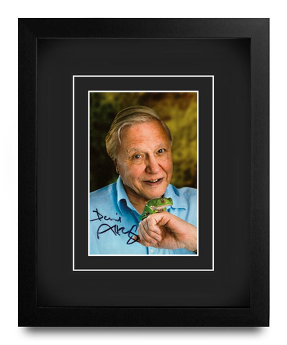 Sir david attenborough signed - attenborough,