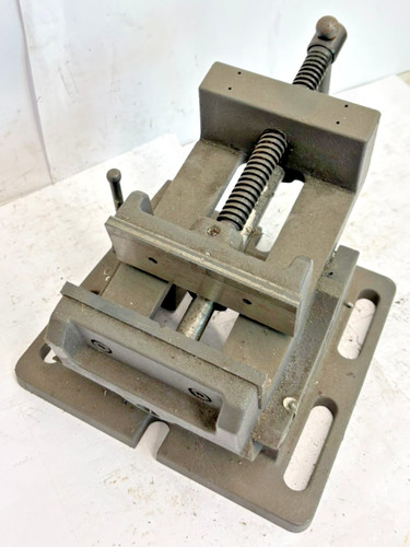 Used tilting drill press - press, vice