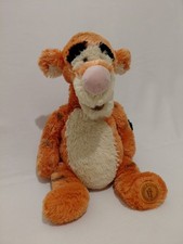 Vintage Disney Store Exclusive 14" TIGGER Winnie The Pooh Fluffy Soft Plush Toy