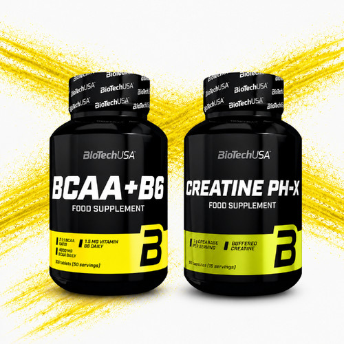 Bcaa vit creatine ph - b6, +