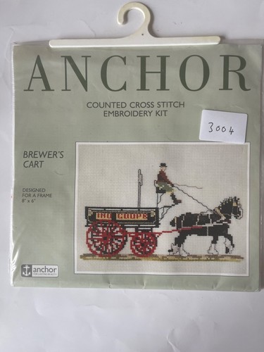 Anchor cross stitch embroidery - anchor,