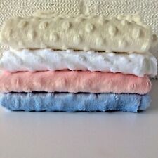 Dimple Fleece Fabric Supersoft Plush Fabric Soft Fleece