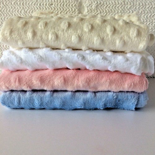 Supersoft dimple fleece fabric - dimple,