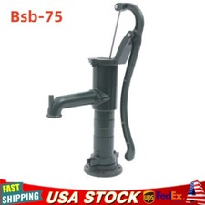 Manual Water Pump Vintage Cast