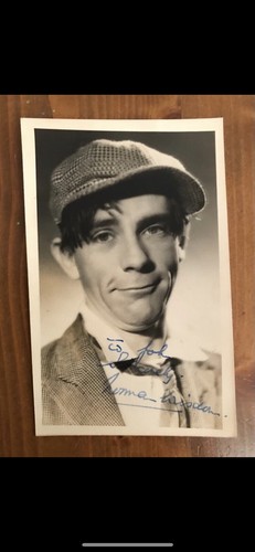 Signed vintage norman wisdom - signed,