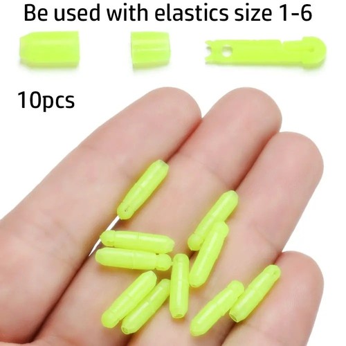 10pcs fishing pole elastic - 10pcs,