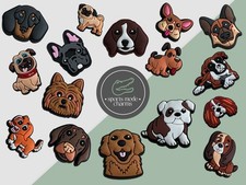 Dogs - Charms for Shoes Clogs